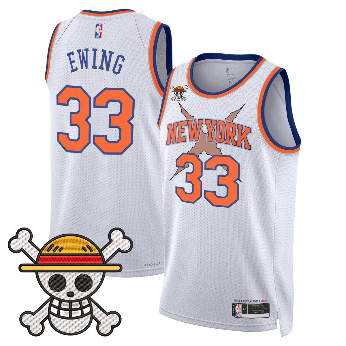 NYK x One Piece Swingman Jersey- Stitched - image 17