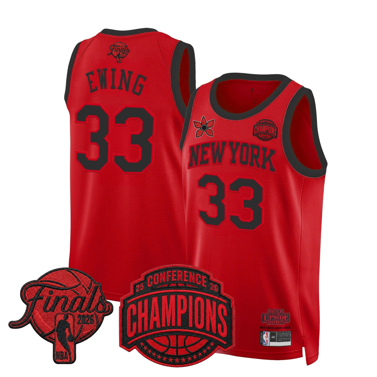 NYK 2026 Finals 'Stranger Things Edition' Swingman Jersey - Stitched - image 19