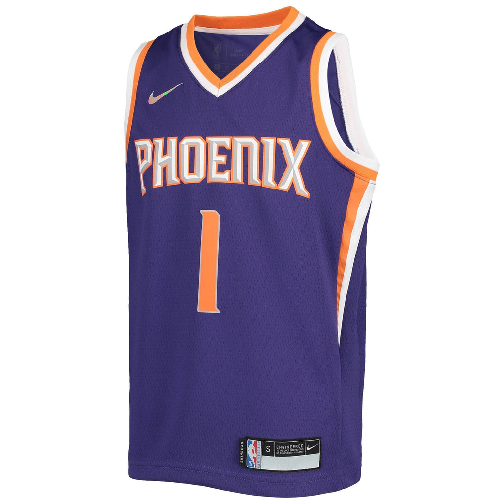 Devin Booker Phoenix Suns Nike Purple Icon Edition Swingman Jersey - image 2