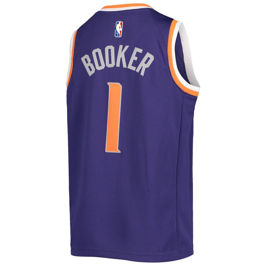 Devin Booker Phoenix Suns Nike Purple Icon Edition Swingman Jersey - image 3