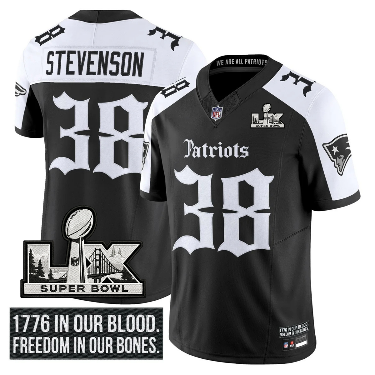 NE SB LX Patch Vapor Limited Gothic Jersey - image 19