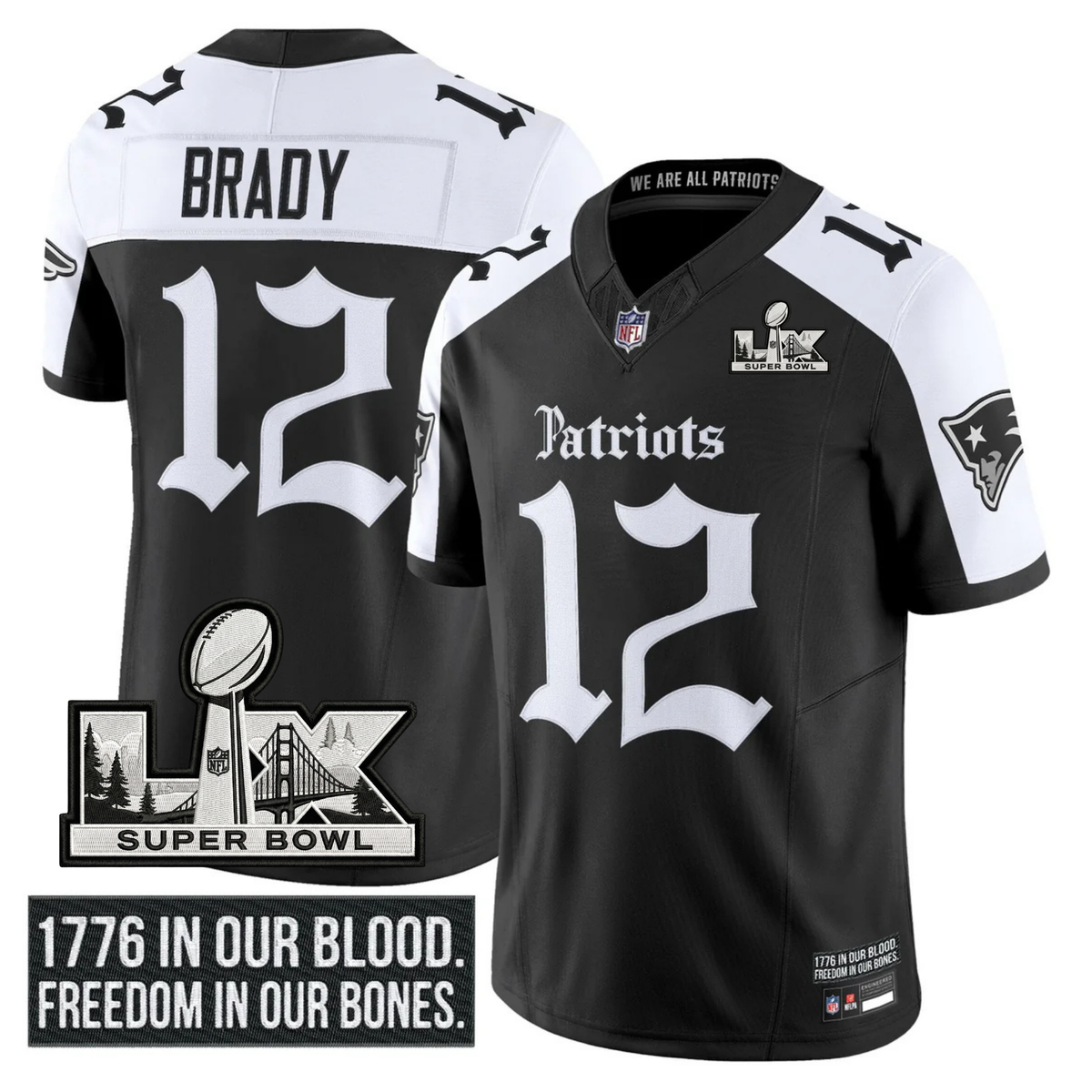 NE SB LX Patch Vapor Limited Gothic Jersey - image 18