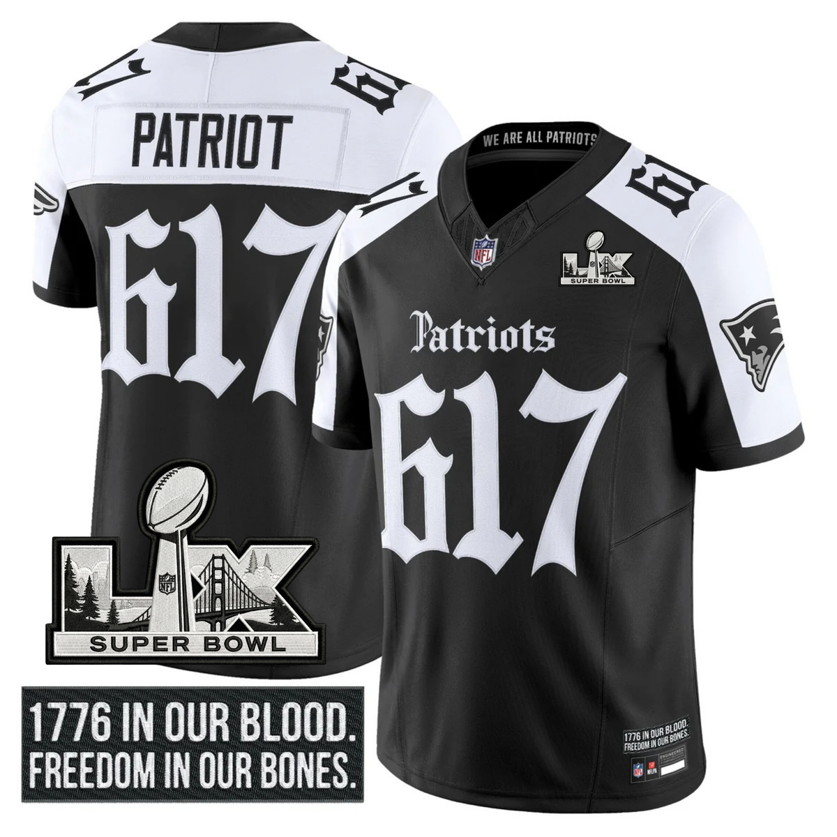 NE SB LX Patch Vapor Limited Gothic Jersey - image 16