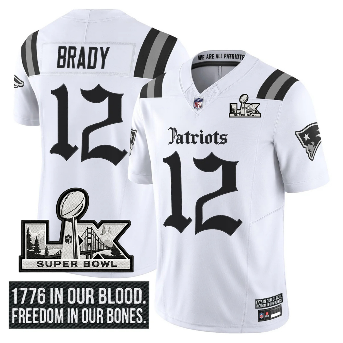 NE SB LX Patch Vapor Limited Gothic Jersey - image 11