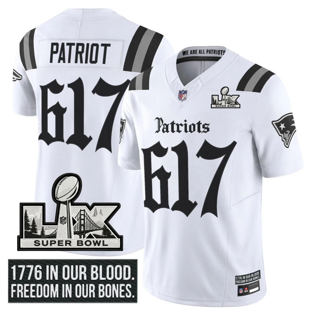 NE SB LX Patch Vapor Limited Gothic Jersey - image 9