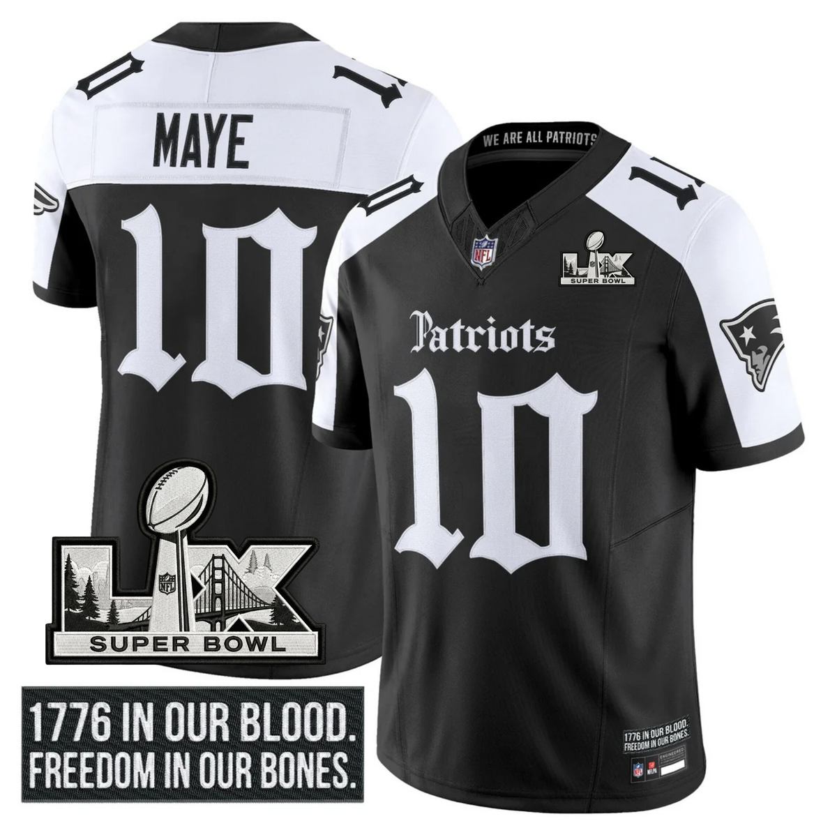 NE SB LX Patch Vapor Limited Gothic Jersey - image 15