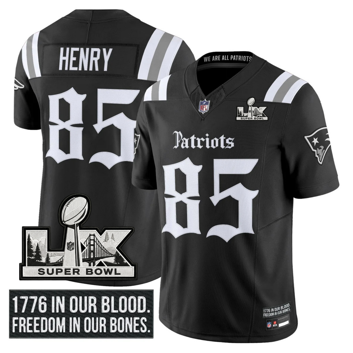 NE SB LX Patch Vapor Limited Gothic Jersey - image 24
