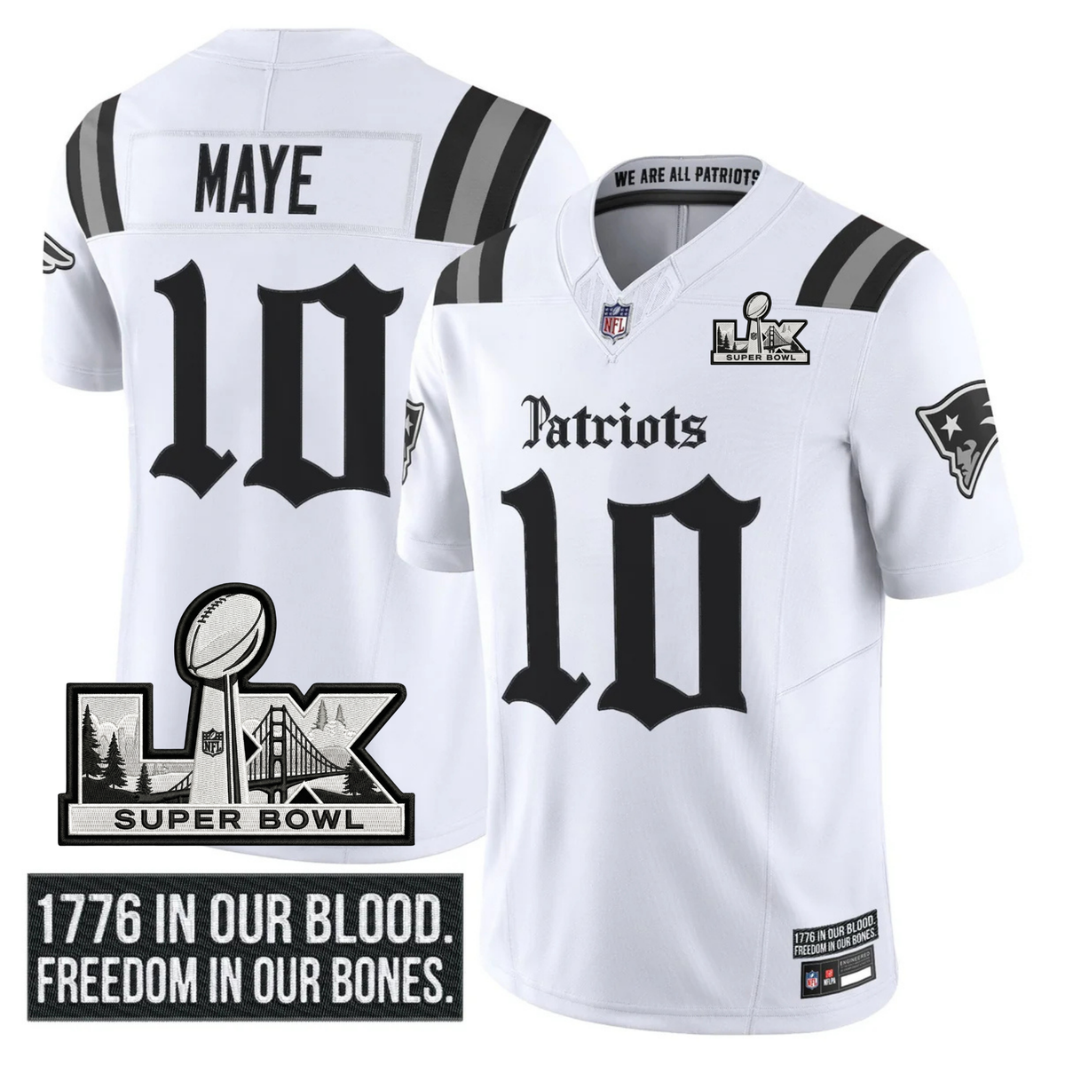 NE SB LX Patch Vapor Limited Gothic Jersey - image 8