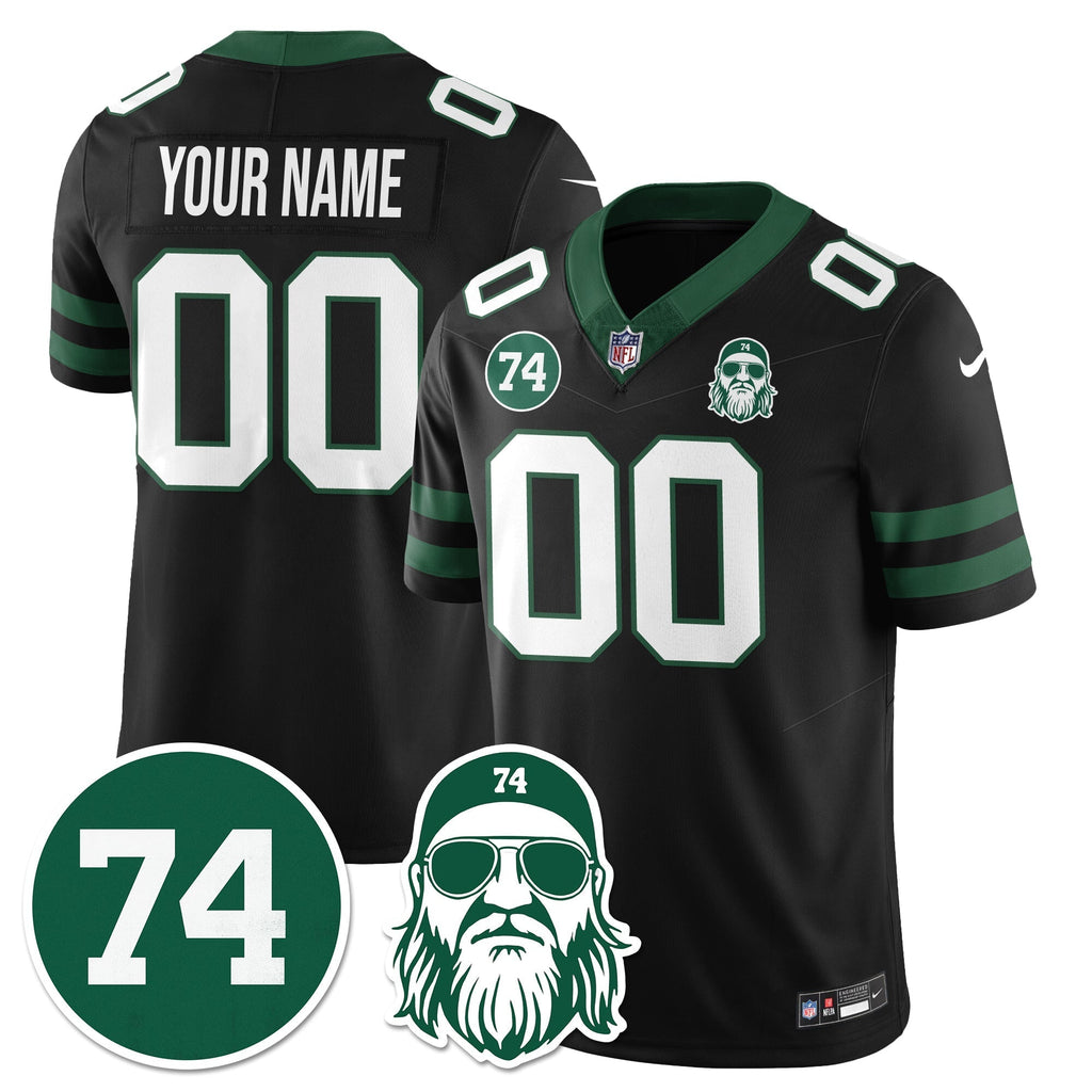 NYJ Vapor Limited Jersey - Nick Mangold Patch - image 25