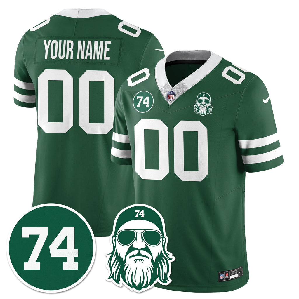 NYJ Vapor Limited Jersey - Nick Mangold Patch - image 26