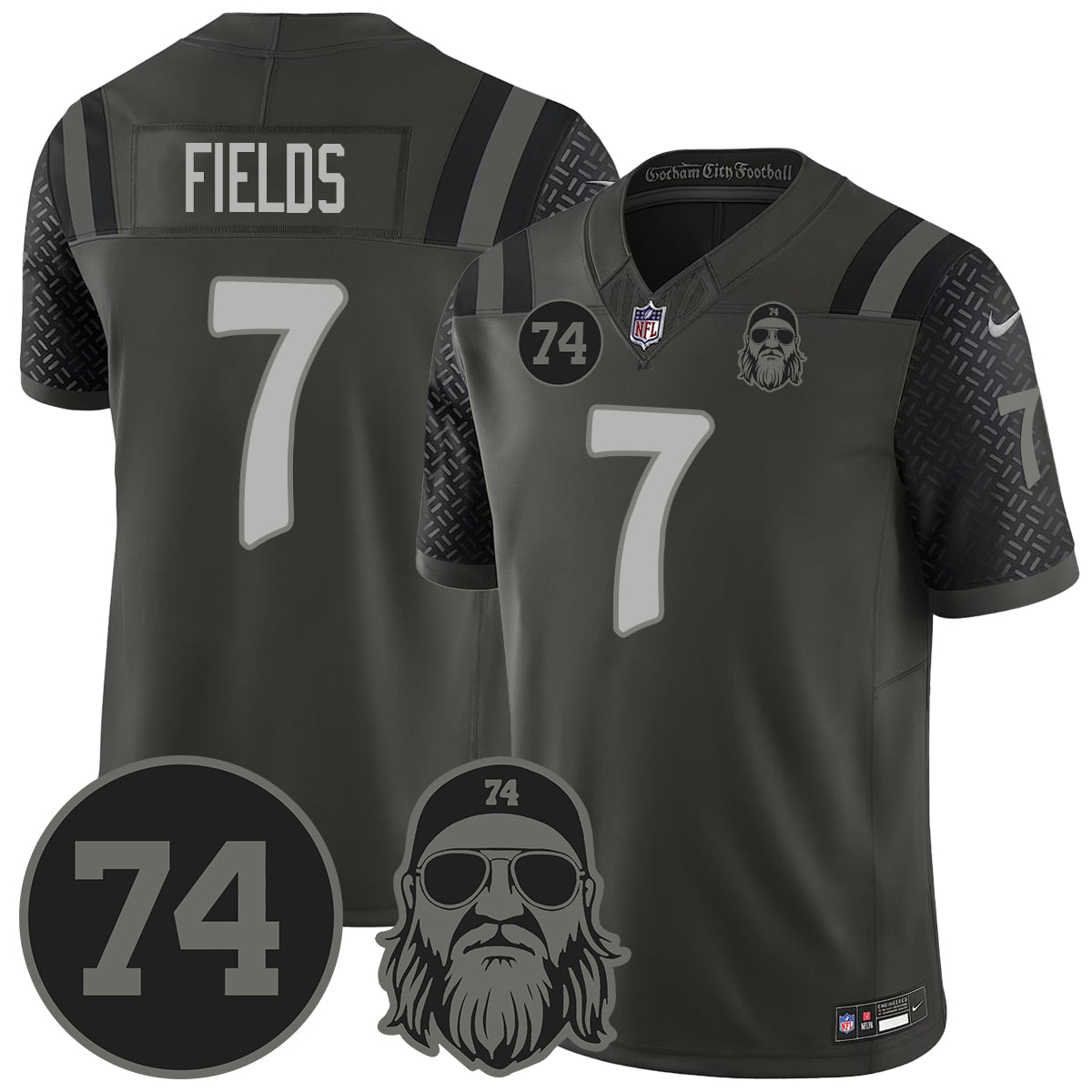 NYJ Vapor Limited Jersey - Nick Mangold Patch - image 20