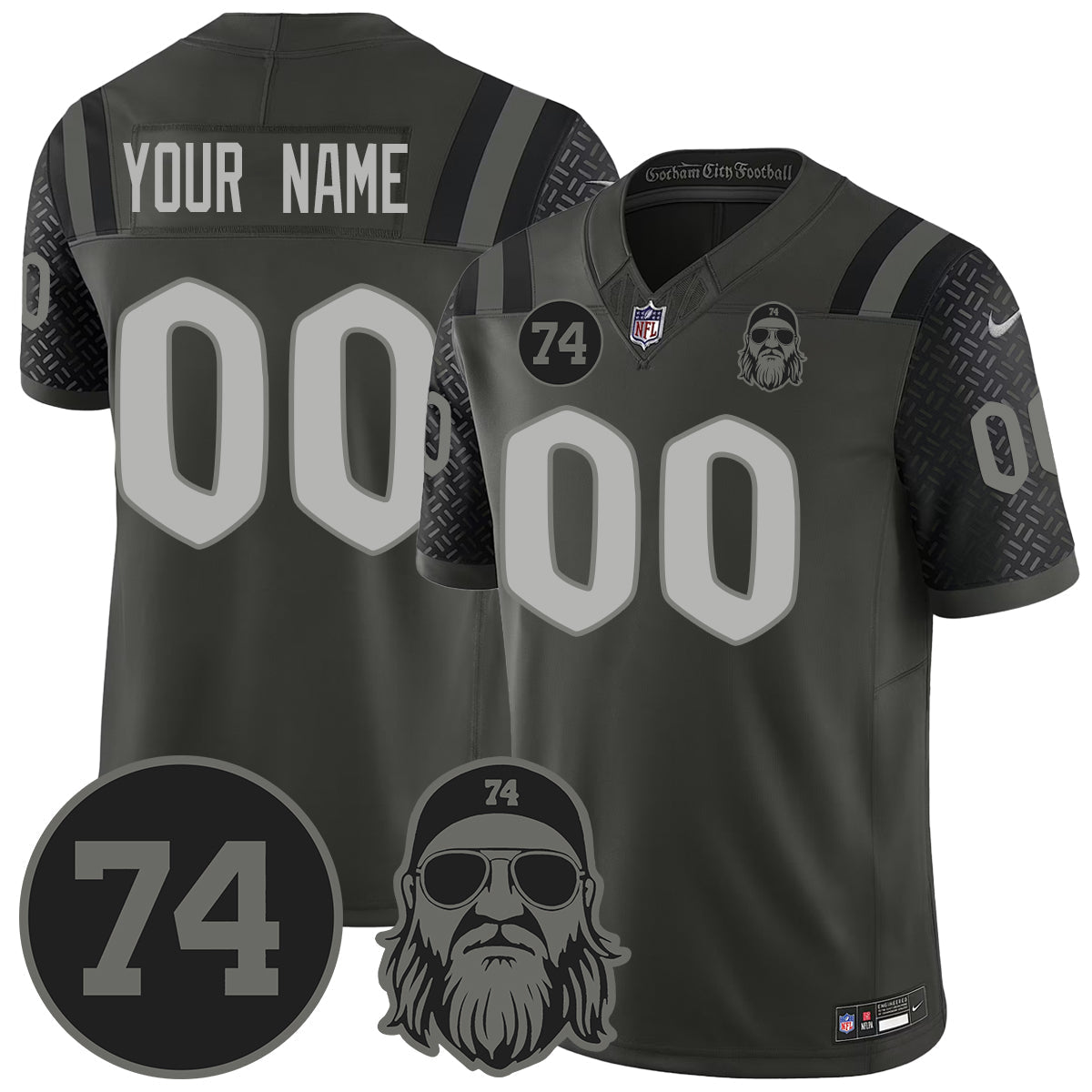 NYJ Vapor Limited Jersey - Nick Mangold Patch - image 27