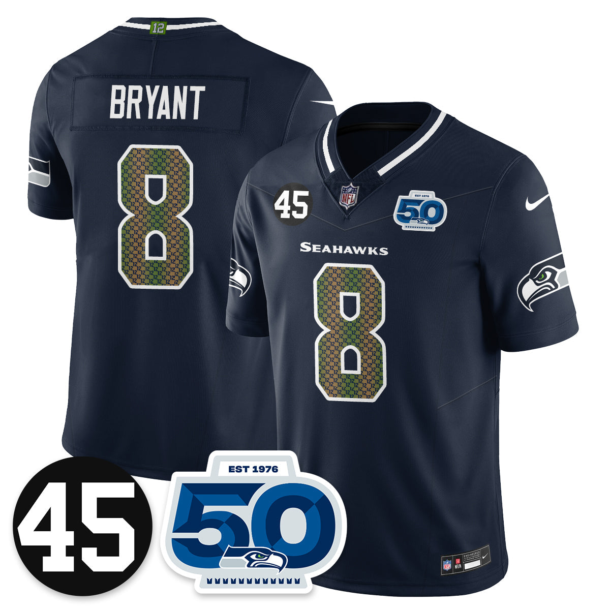SEA Vapor Limited Jersey - Honor Kenny Easley - image 73