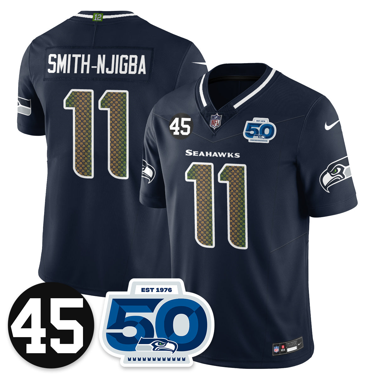 SEA Vapor Limited Jersey - Honor Kenny Easley - image 86