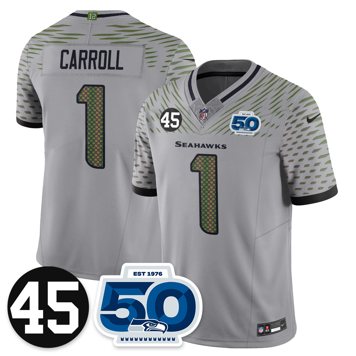 SEA Vapor Limited Jersey - Honor Kenny Easley - image 4