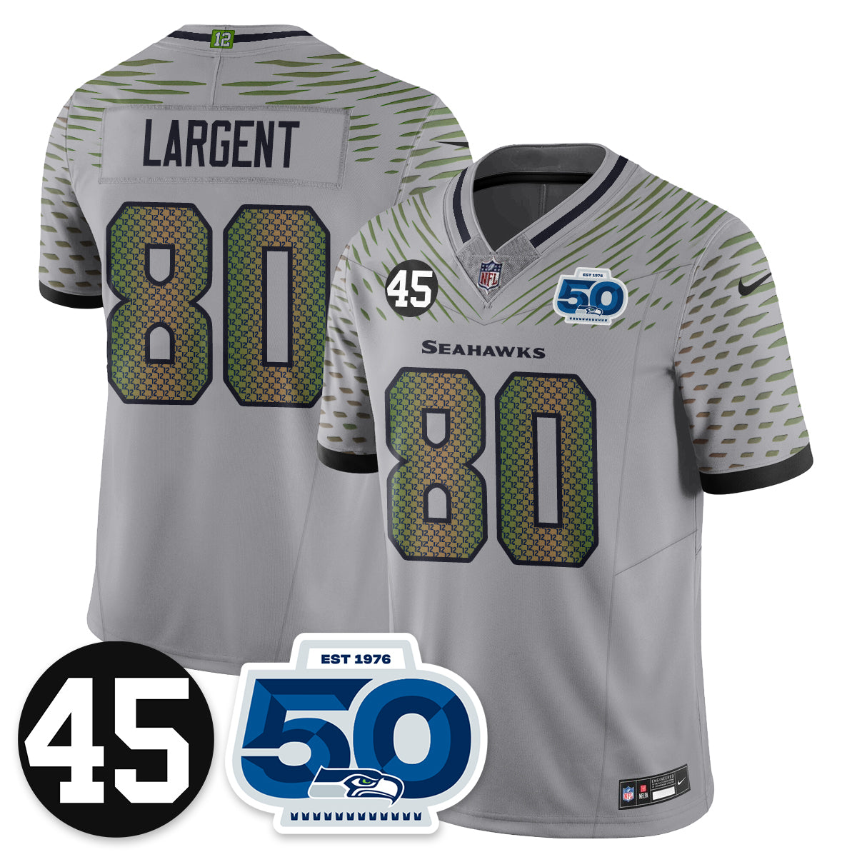 SEA Vapor Limited Jersey - Honor Kenny Easley - image 9