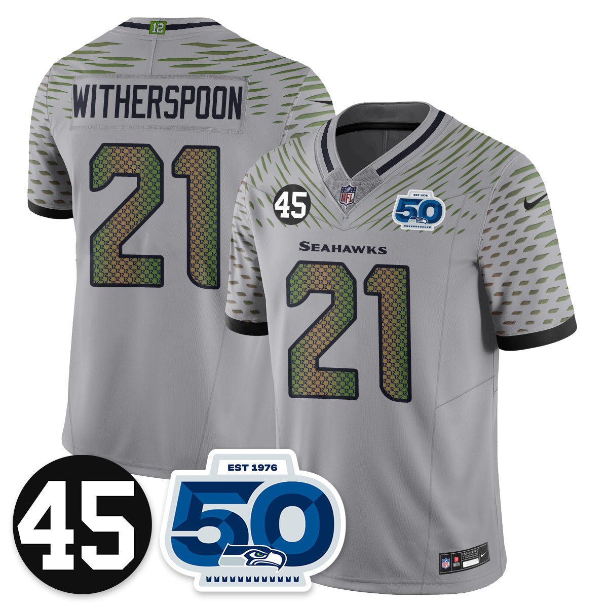 SEA Vapor Limited Jersey - Honor Kenny Easley - image 6