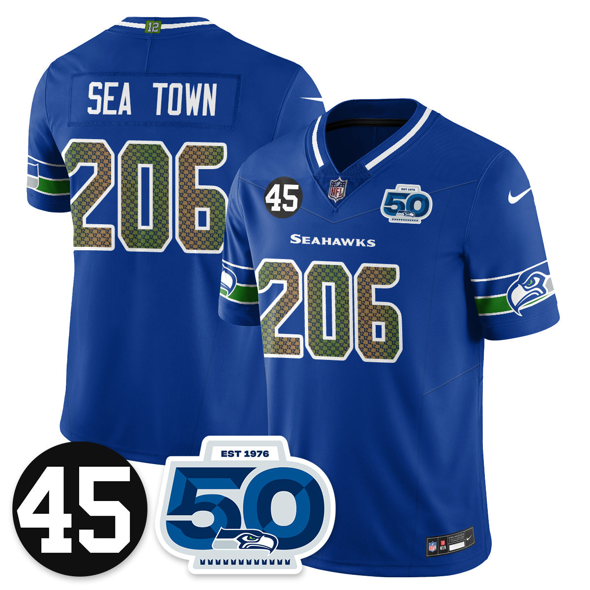 SEA Vapor Limited Jersey - Honor Kenny Easley - image 116
