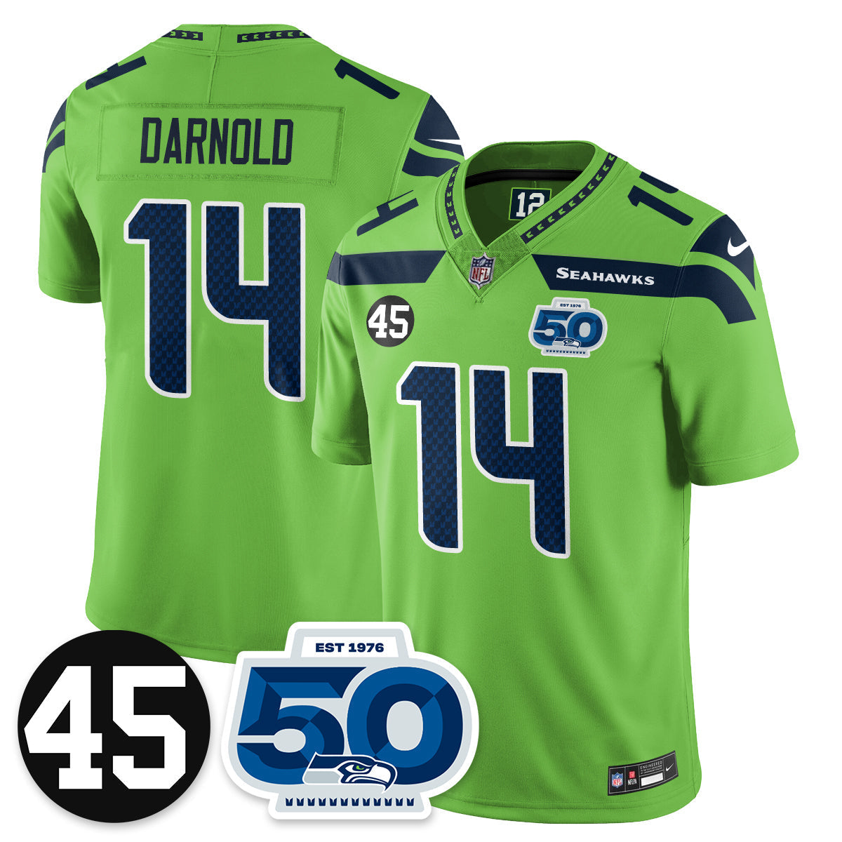 SEA Vapor Limited Jersey - Honor Kenny Easley - image 61