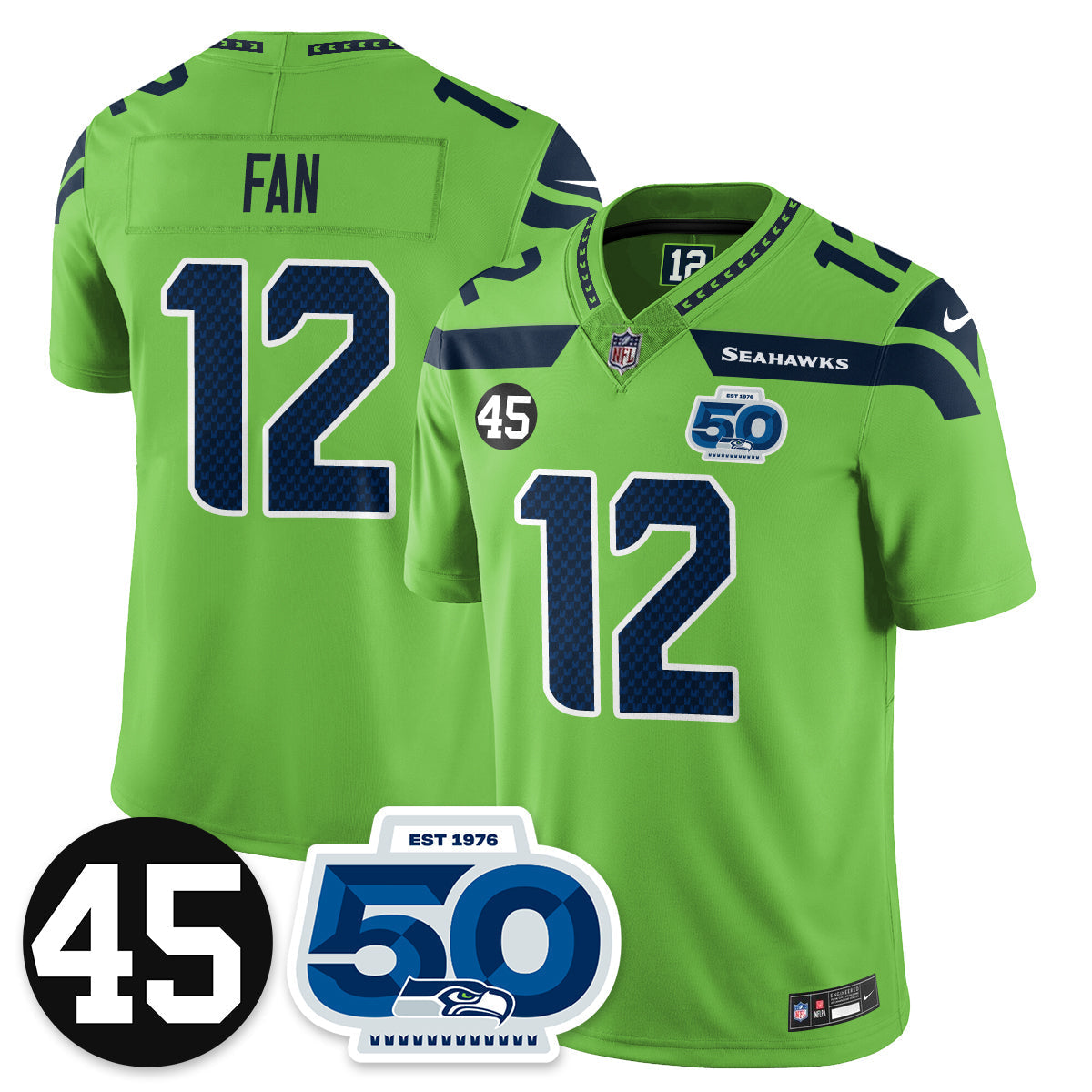 SEA Vapor Limited Jersey - Honor Kenny Easley - image 69