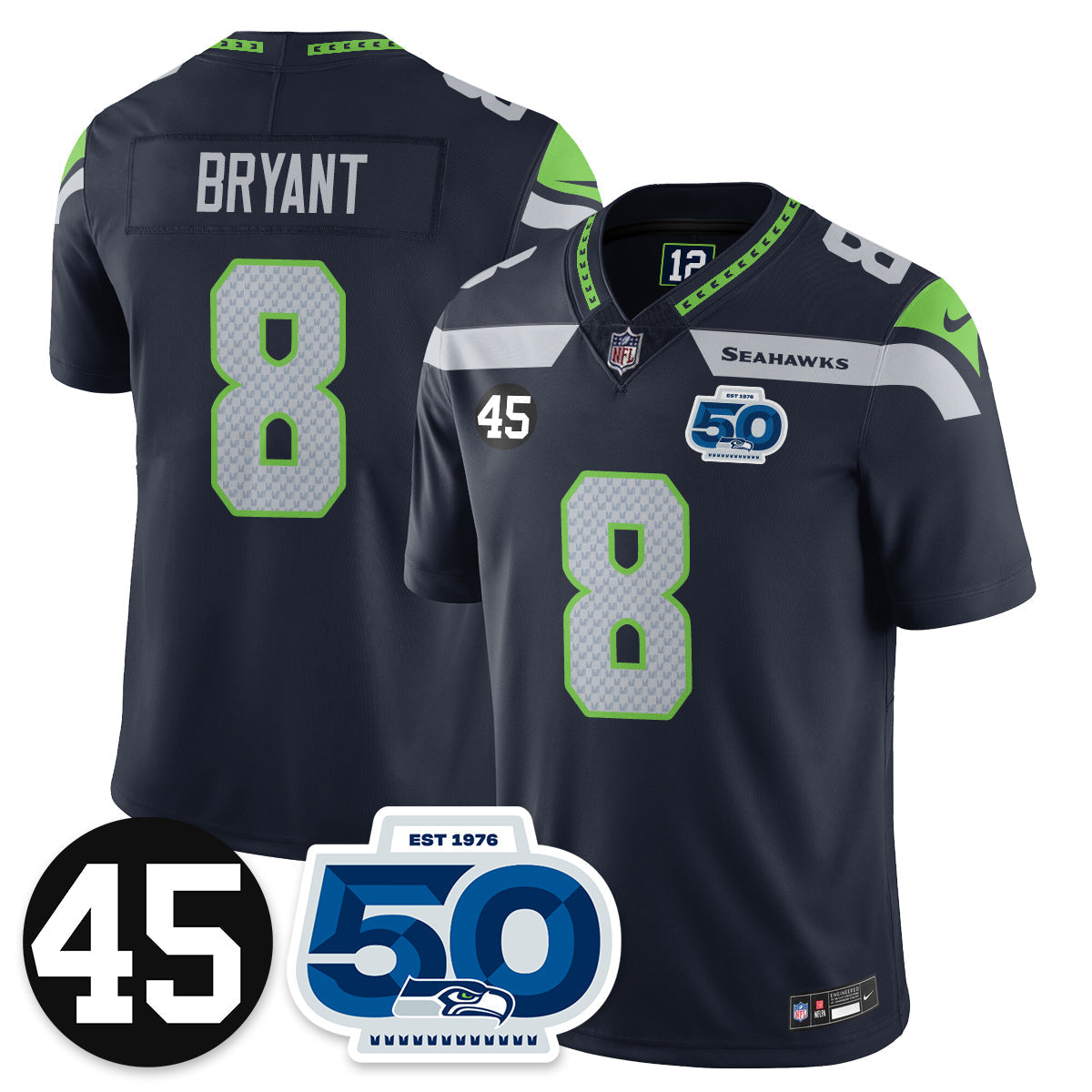 SEA Vapor Limited Jersey - Honor Kenny Easley - image 28