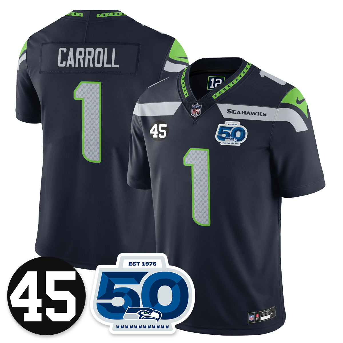 SEA Vapor Limited Jersey - Honor Kenny Easley - image 24