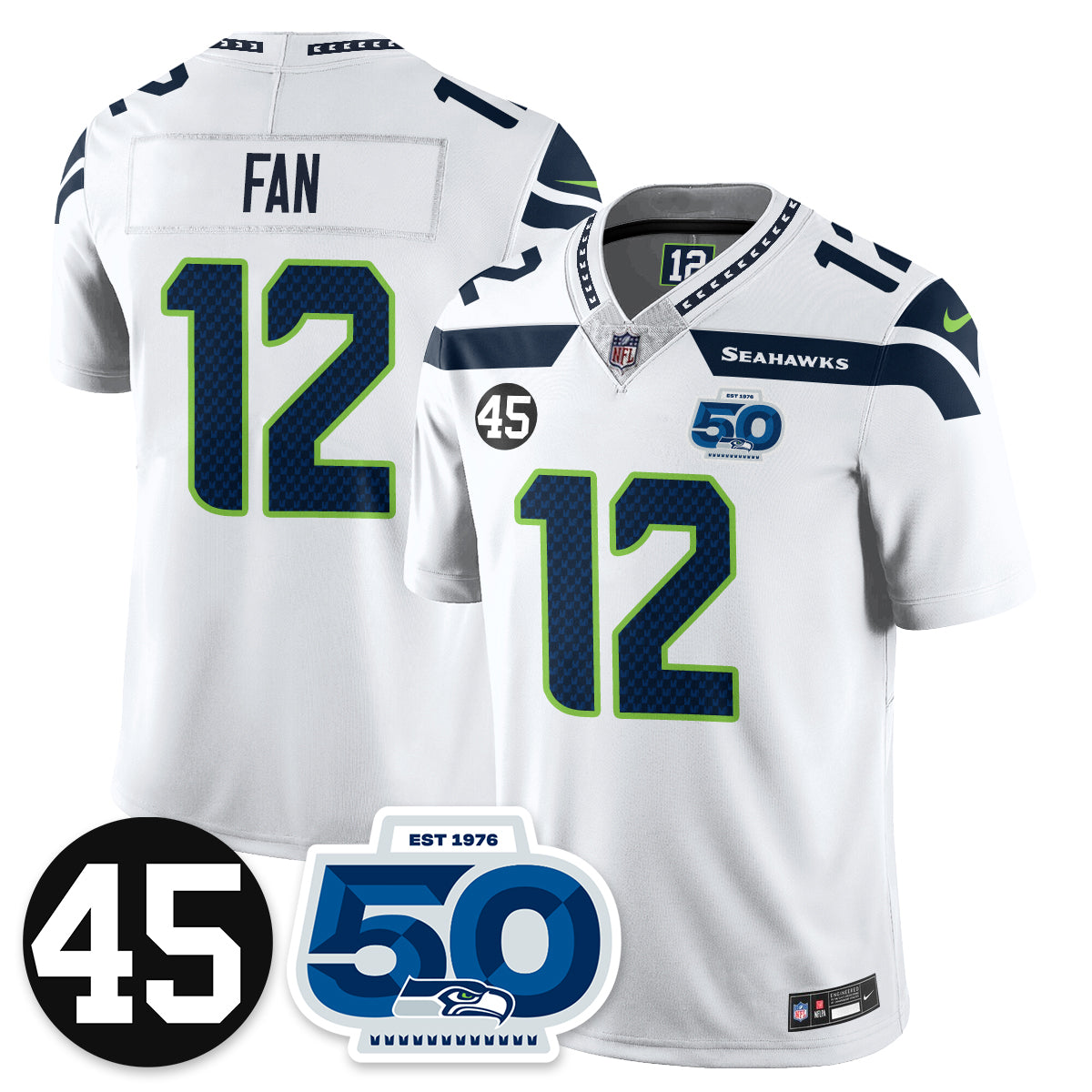 SEA Vapor Limited Jersey - Honor Kenny Easley - image 110