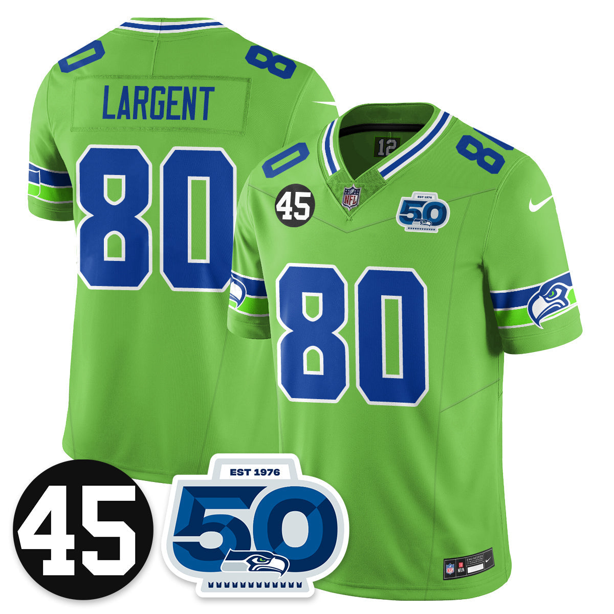 SEA Vapor Limited Jersey - Honor Kenny Easley - image 80