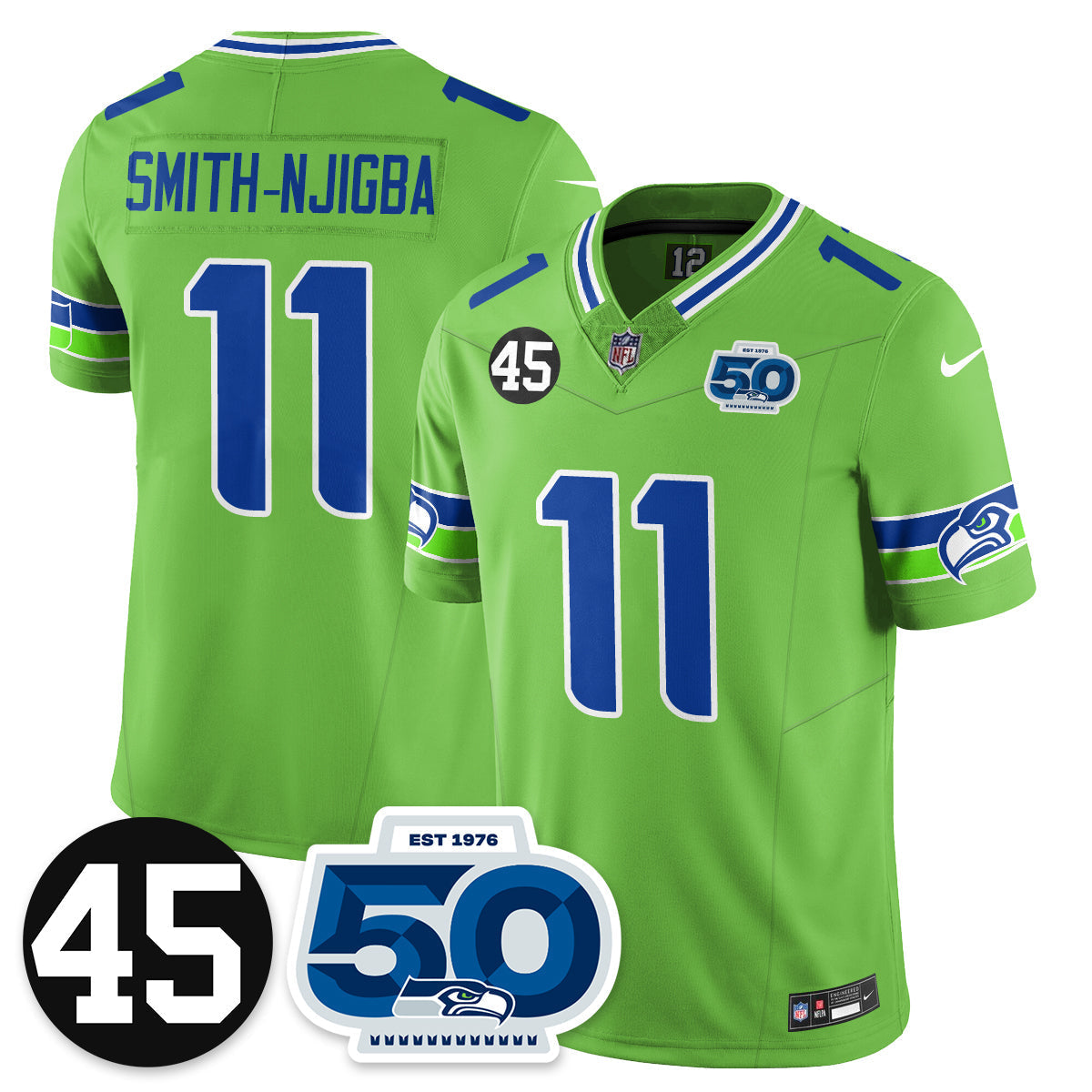 SEA Vapor Limited Jersey - Honor Kenny Easley - image 84
