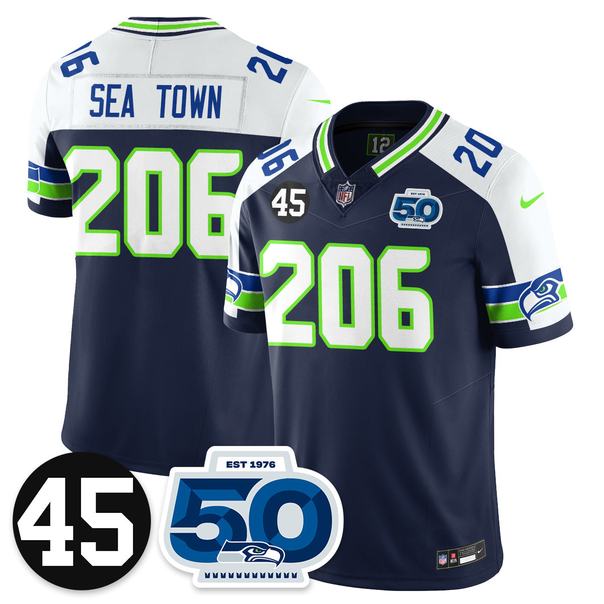 SEA Vapor Limited Jersey - Honor Kenny Easley - image 52