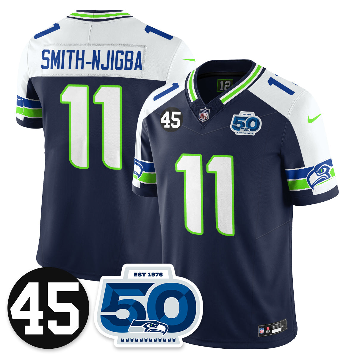 SEA Vapor Limited Jersey - Honor Kenny Easley - image 54
