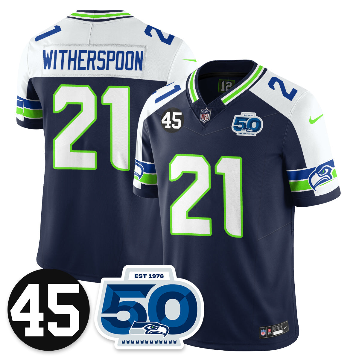 SEA Vapor Limited Jersey - Honor Kenny Easley - image 55