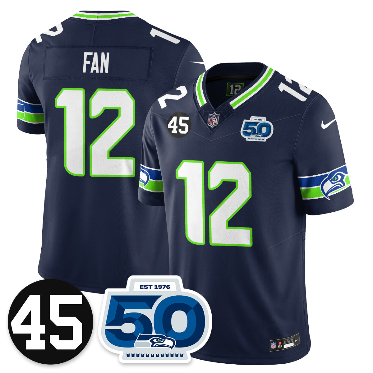 SEA Vapor Limited Jersey - Honor Kenny Easley - image 108