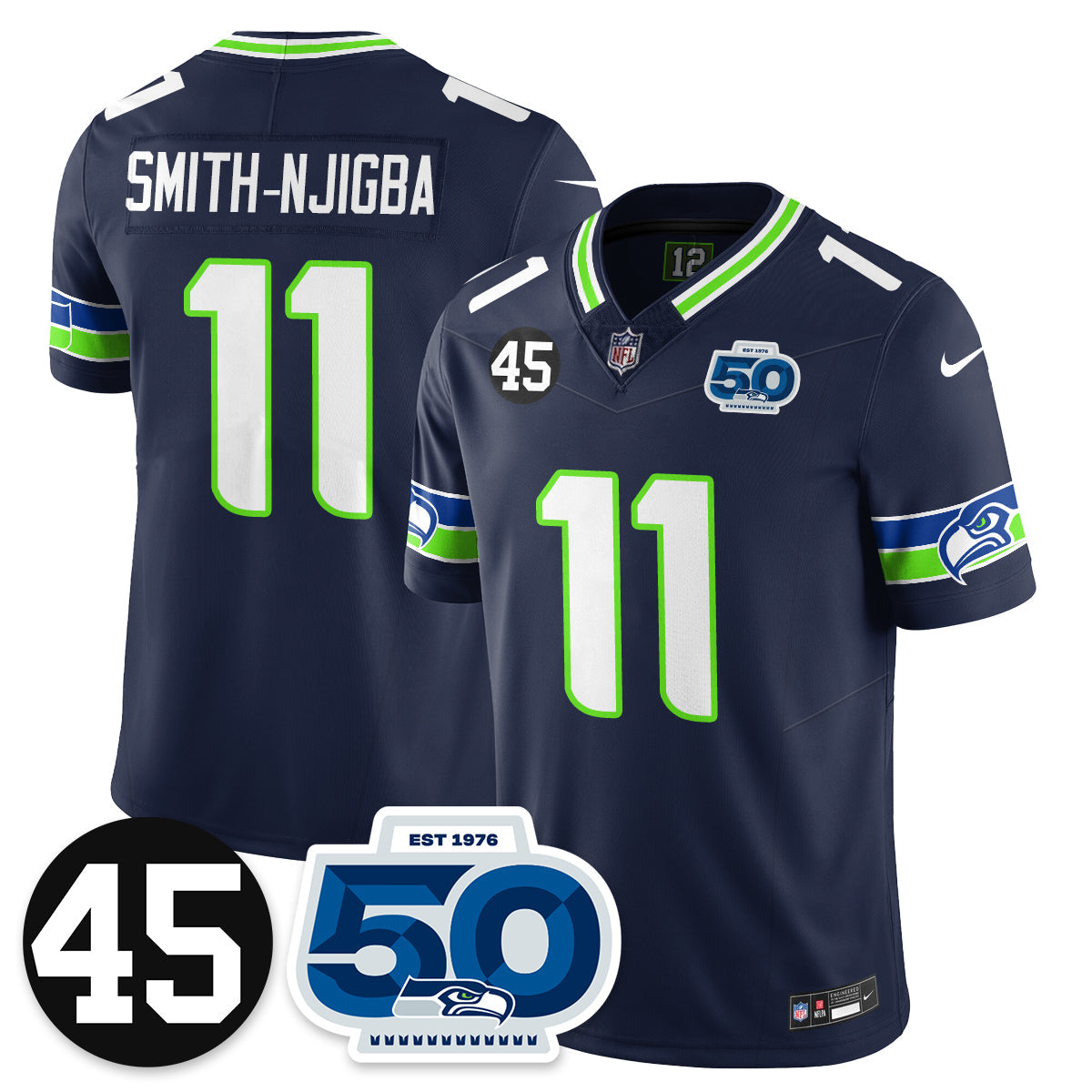 SEA Vapor Limited Jersey - Honor Kenny Easley - image 119