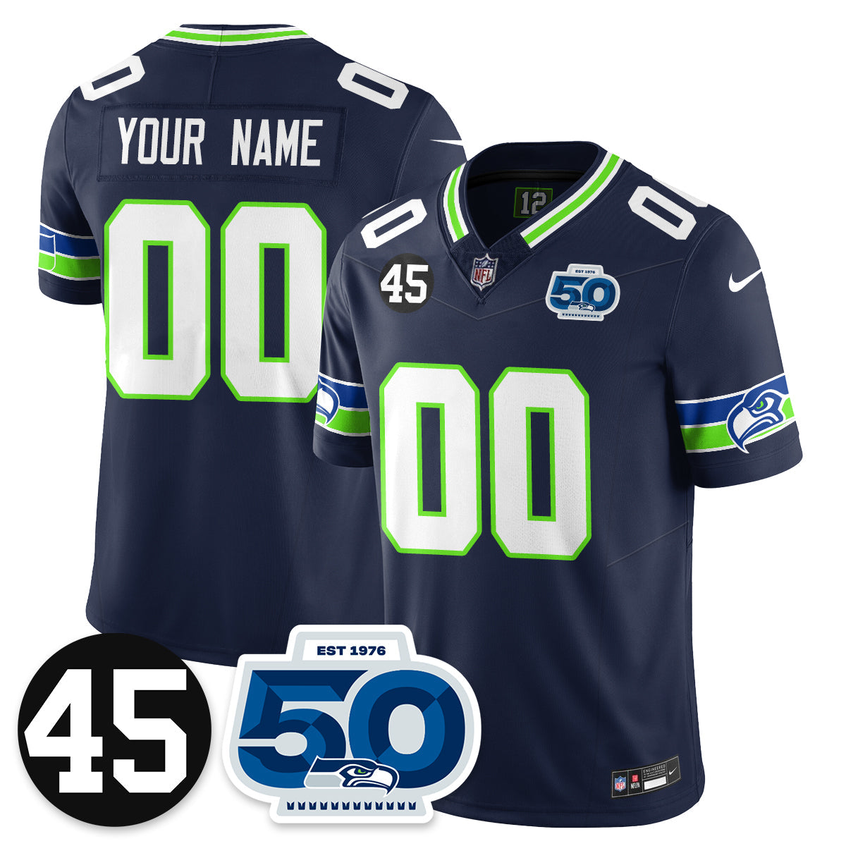 SEA Vapor Limited Jersey - Honor Kenny Easley - image 126