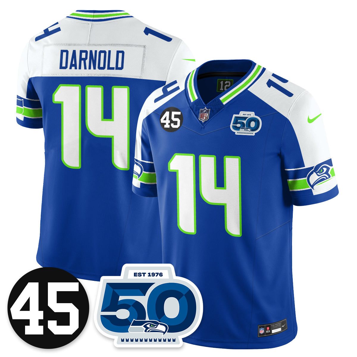 SEA Vapor Limited Jersey - Honor Kenny Easley - image 42