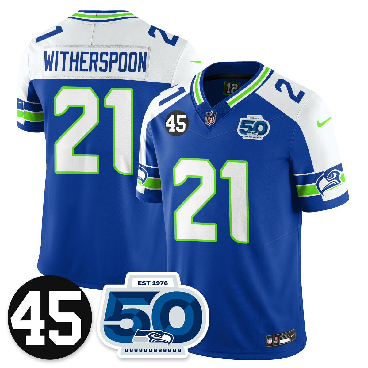 SEA Vapor Limited Jersey - Honor Kenny Easley - image 16