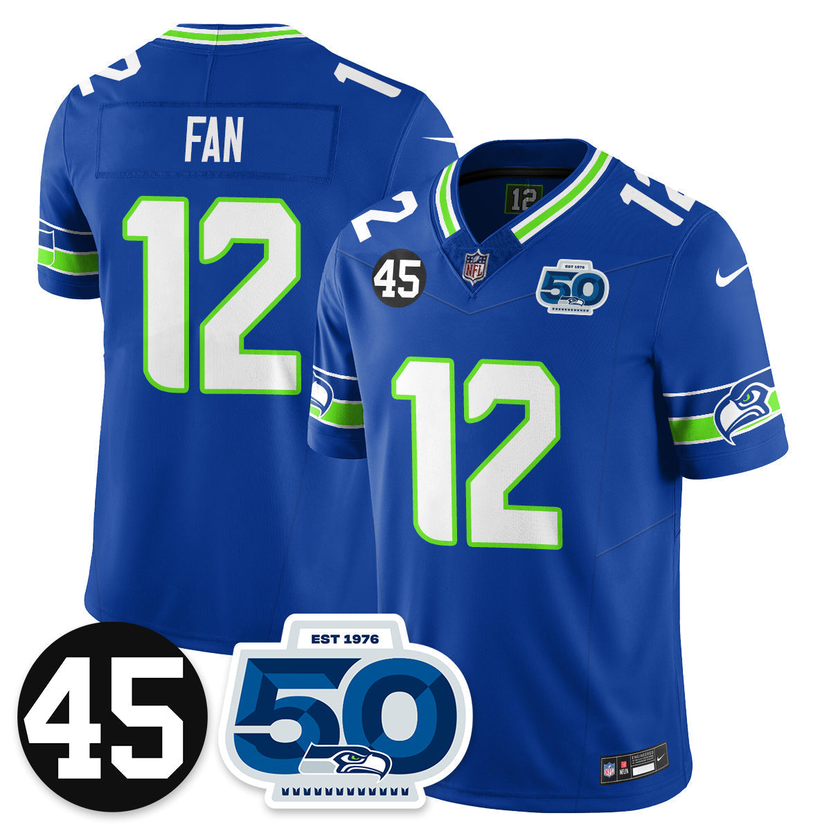 SEA Vapor Limited Jersey - Honor Kenny Easley - image 20