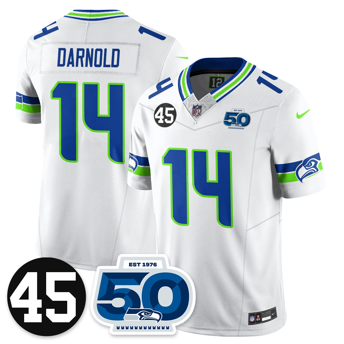 SEA Vapor Limited Jersey - Honor Kenny Easley - image 32