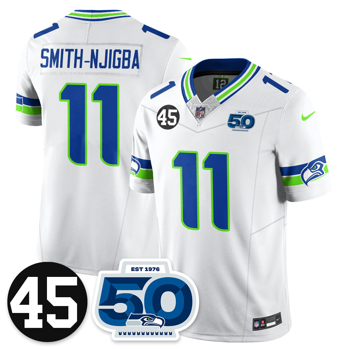 SEA Vapor Limited Jersey - Honor Kenny Easley - image 35