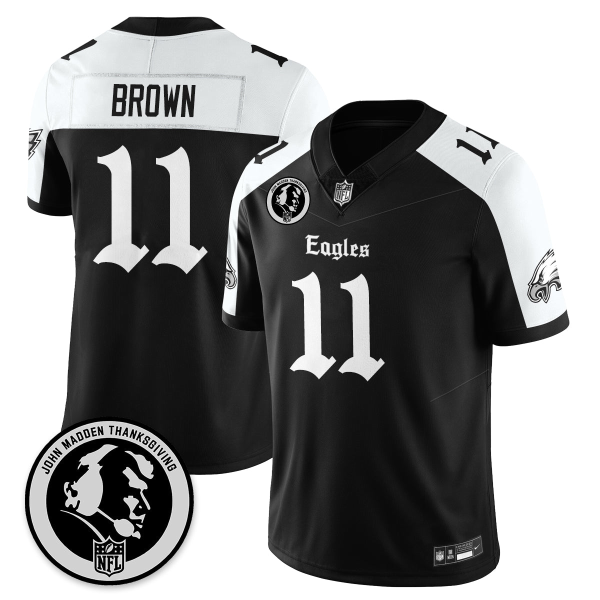PHI Gothic Vapor Limited Jersey - John Madden Patch - image 6