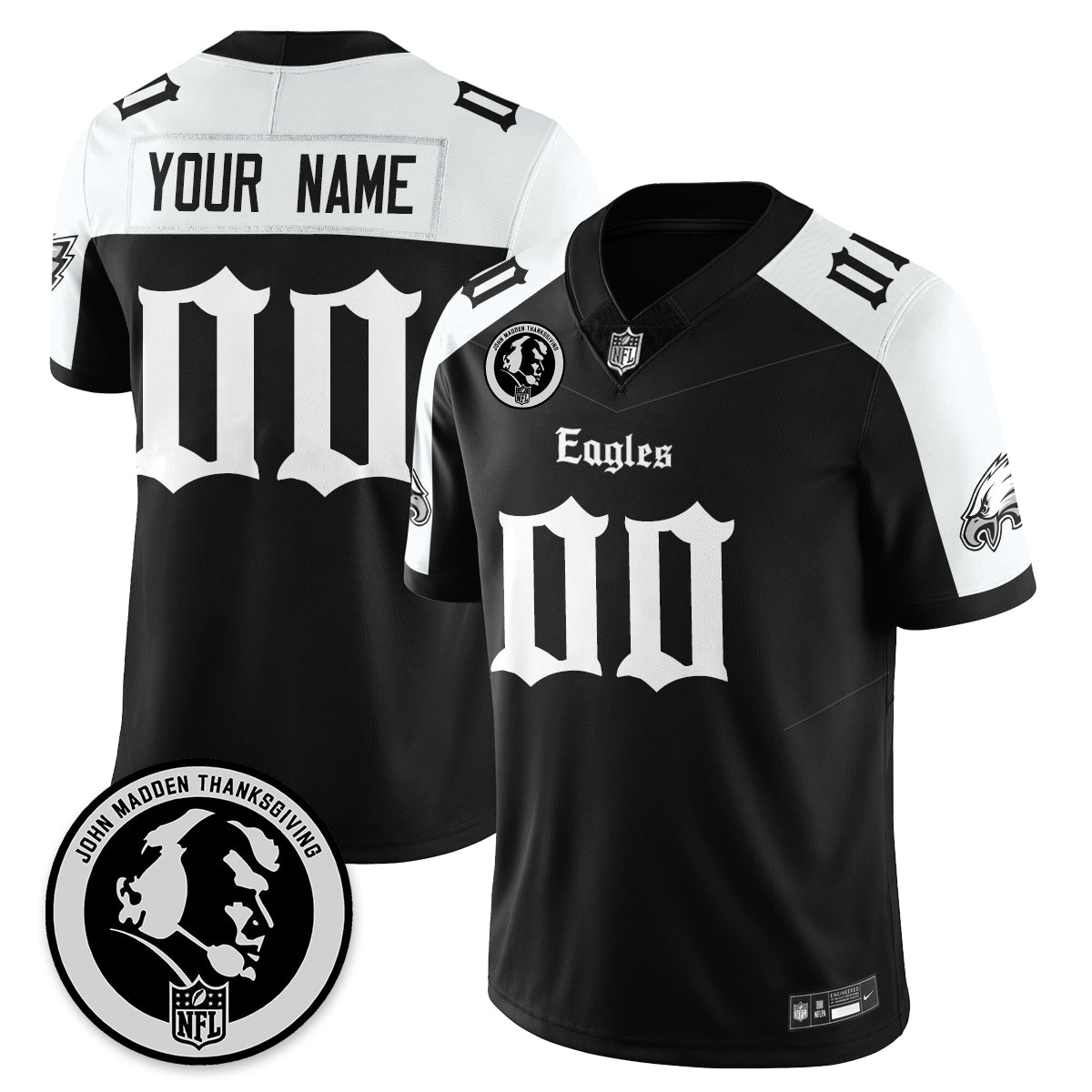 PHI Gothic Vapor Limited Jersey - John Madden Patch - image 28