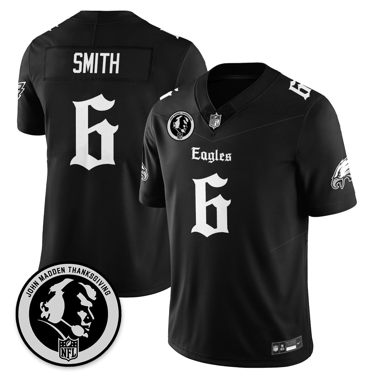 PHI Gothic Vapor Limited Jersey - John Madden Patch - image 14