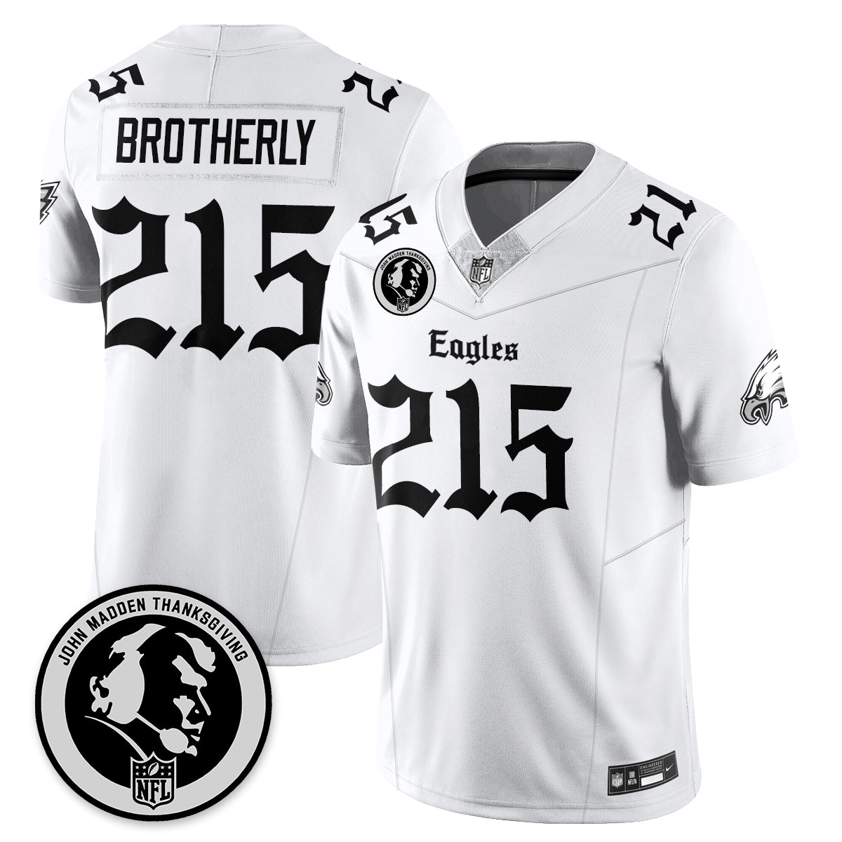 PHI Gothic Vapor Limited Jersey - John Madden Patch - image 27