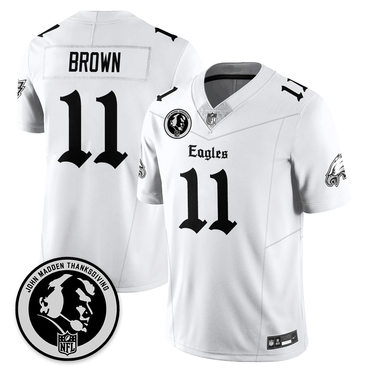 PHI Gothic Vapor Limited Jersey - John Madden Patch - image 24