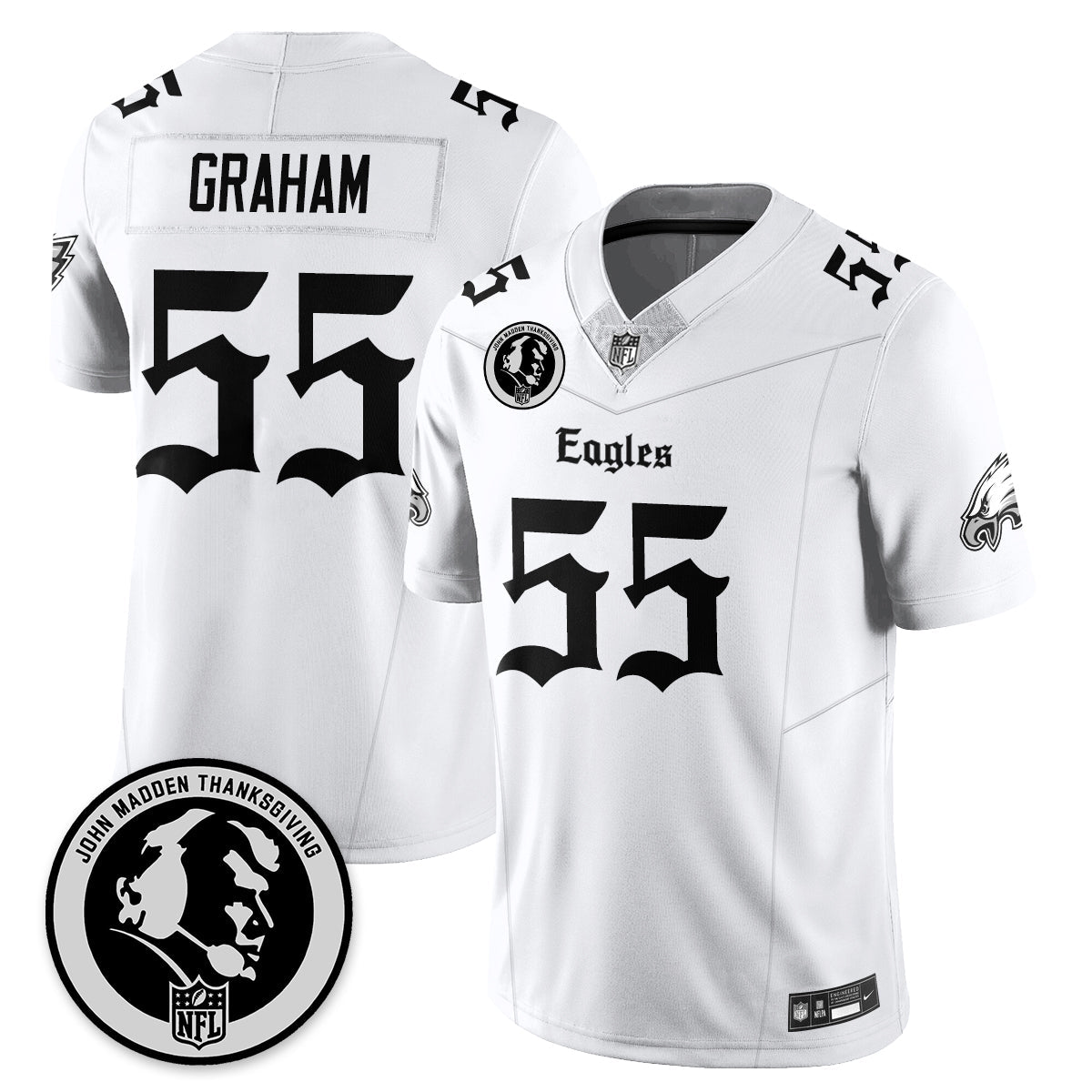 PHI Gothic Vapor Limited Jersey - John Madden Patch - image 26
