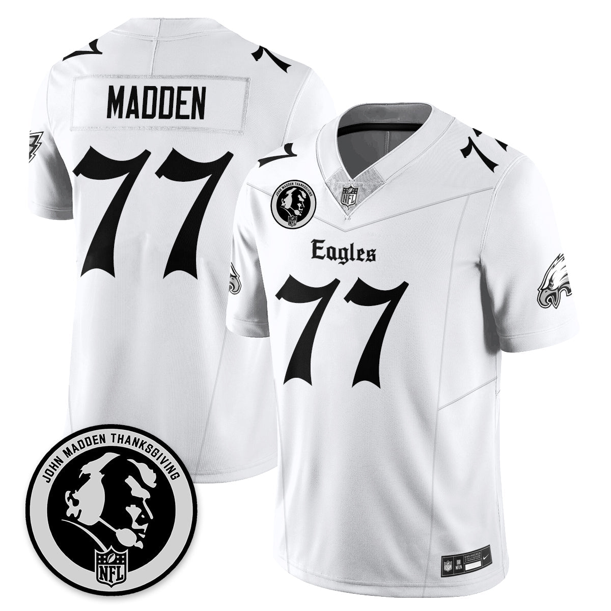 PHI Gothic Vapor Limited Jersey - John Madden Patch - image 19
