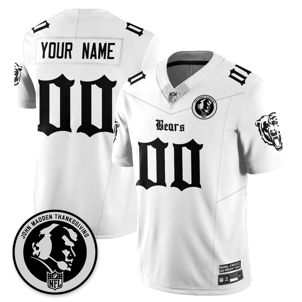 CHI Gothic Vapor Limited Jersey - John Madden Patch - image 27