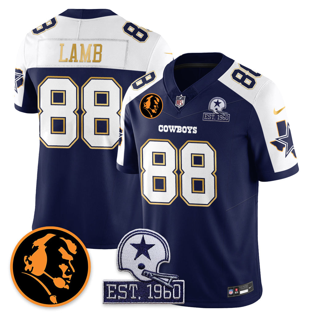 DAL Vapor Limited Gold Jersey - John Madden Patch - image 1