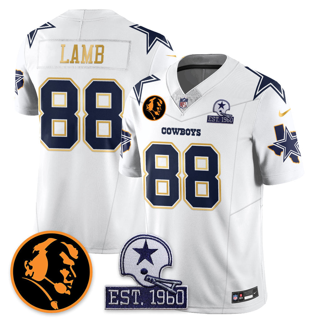 DAL Vapor Limited Gold Jersey - John Madden Patch - image 33